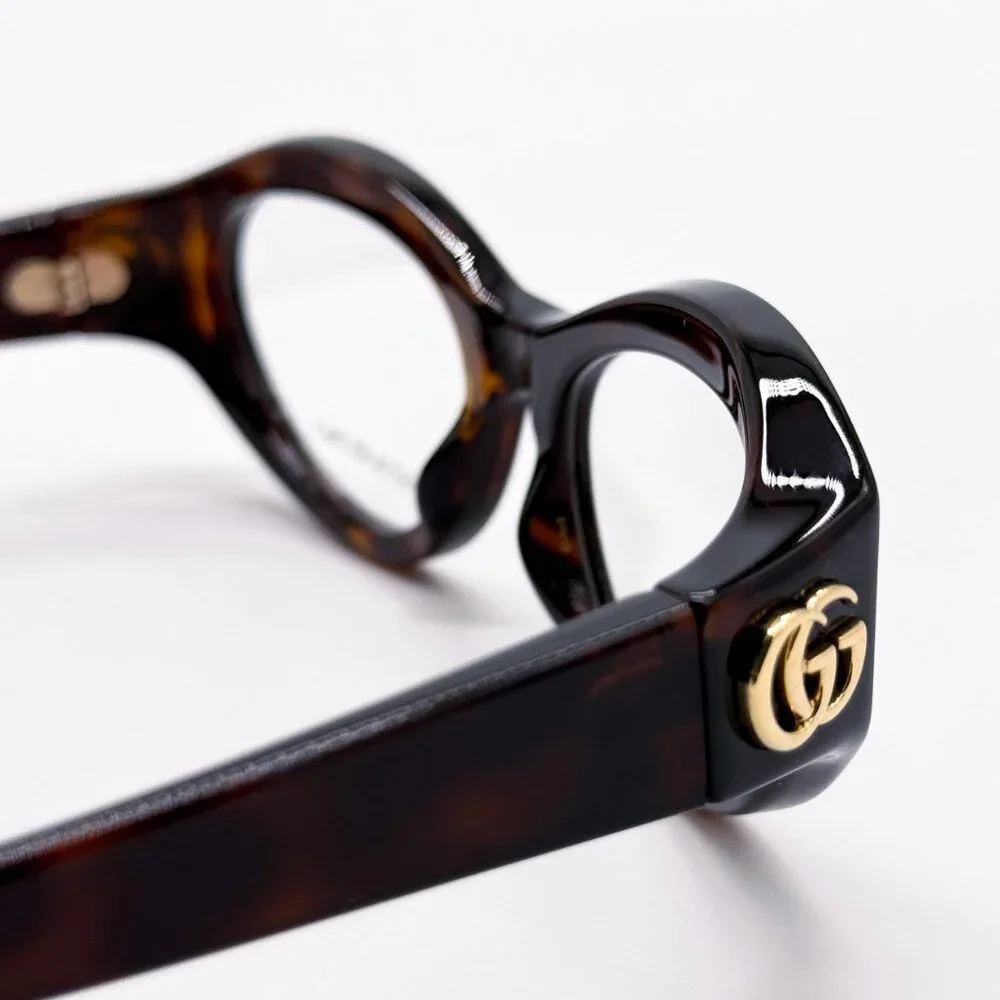 NEW GUCCI GG1405O 002 HAVANA WOMEN EYEGLASSES GUCCI